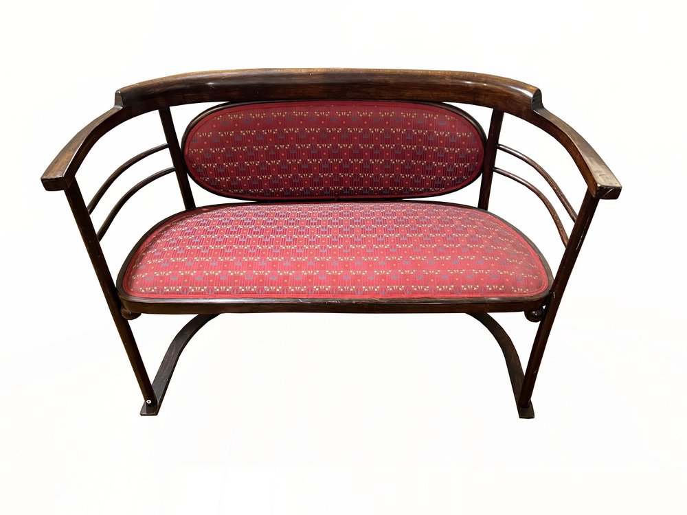 Original Art Nouveau Seating Set, 1890s, Set of 3