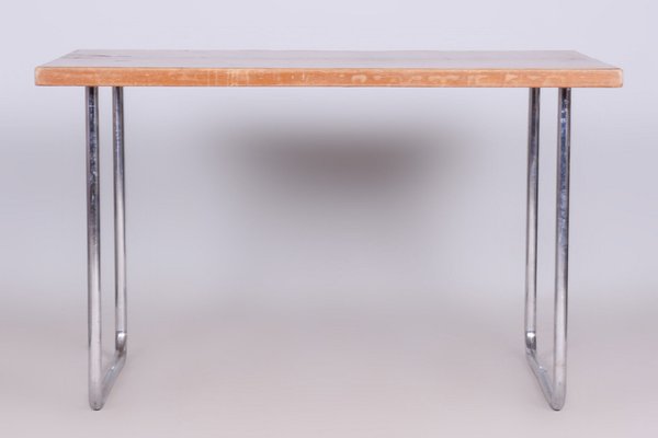 Original Bauhaus Dining Table attributed to Mücke Melder, Former Czechoslovakia, 1930s-WHY-1732069