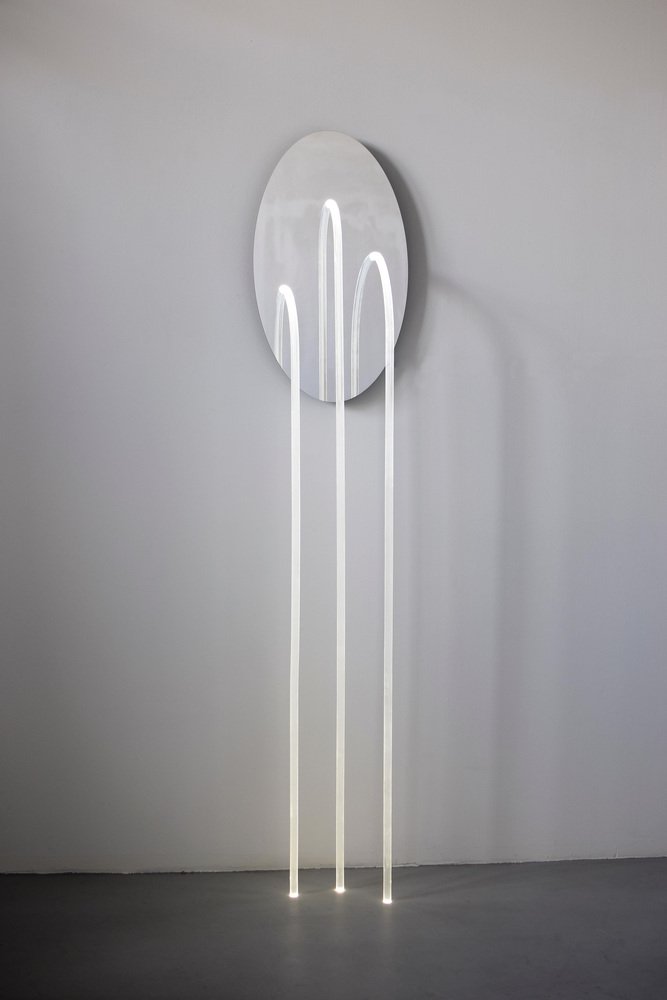 Original Enlightened Wall Mirror by Maximilian Michaelis