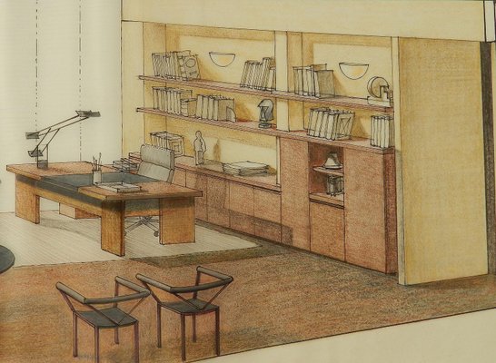 Original Interior by Renato Magri, 1987-ARU-740813