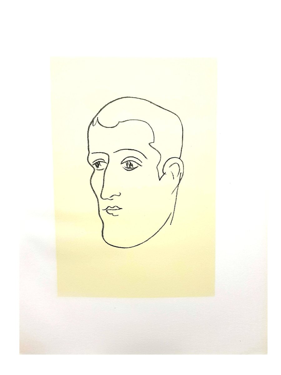 Original Lithograph - Henri Matisse - Apollinaire 1952