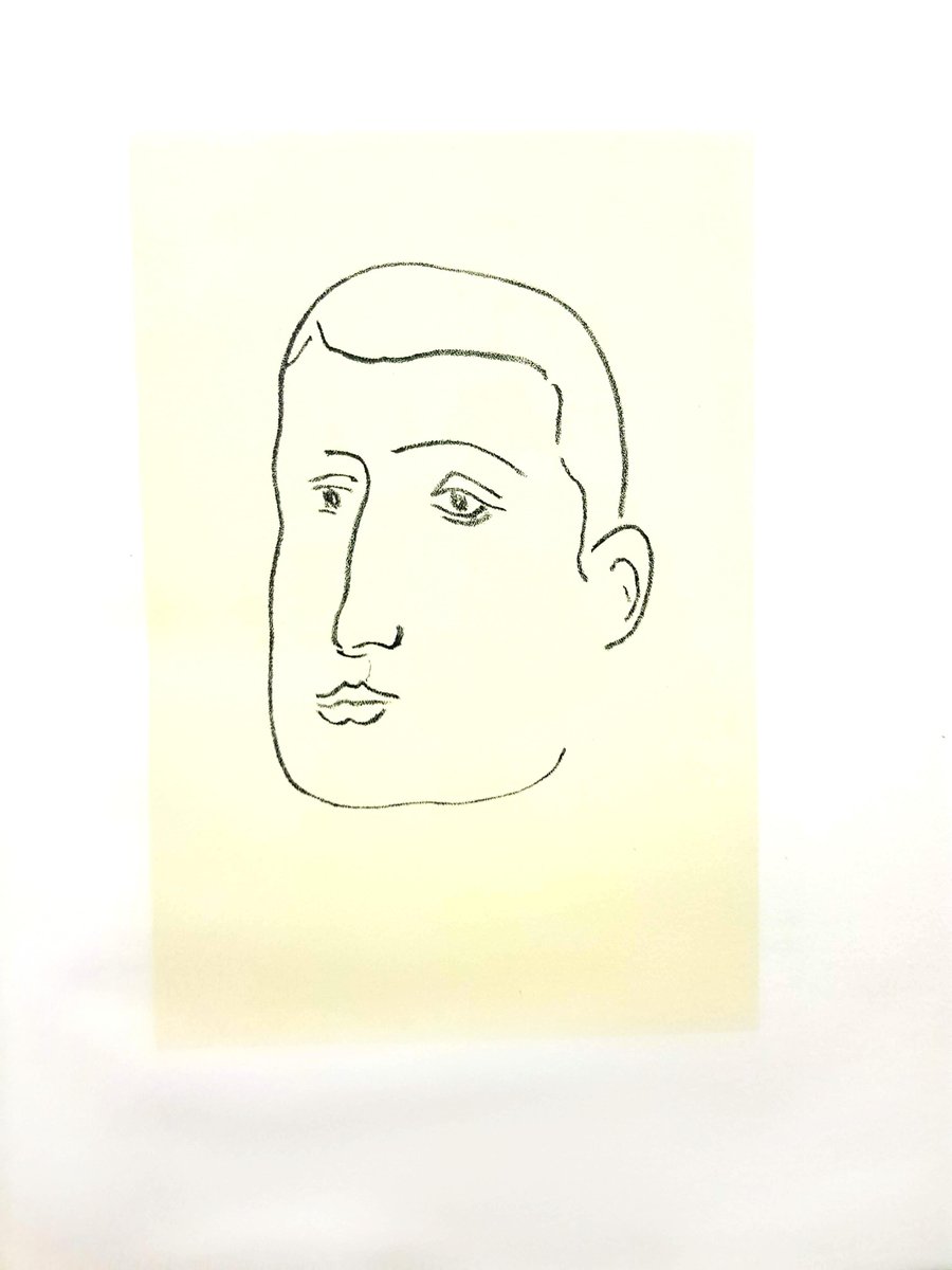 Original Lithograph - Henri Matisse - Apollinaire 1952