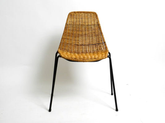 Original Mid-Century Modern Italian Basket Chair by Gian Franco Legler, 1960s