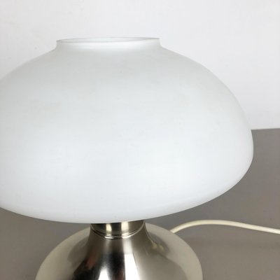 Original Modernist Mushroom Sputnik Table Light with Opal Shade, Italy, 1970s-QZ-1106465