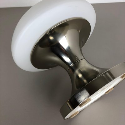 Original Modernist Mushroom Sputnik Table Light with Opal Shade, Italy, 1970s-QZ-1106465