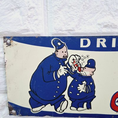 Original Pepsi Cola Tin Sign, 1940-FRB-1777774