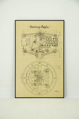 Original Technical Drawing of Hartungs Regulator, 1925-TZ-865522