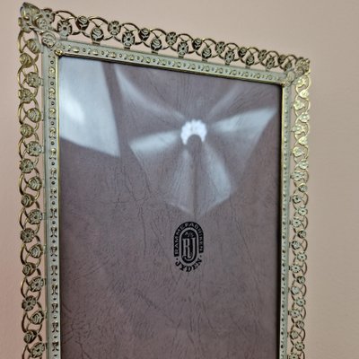 Ornate Brass Picture Frame from Jyden Denmark, 1960s-ZPB-1817994