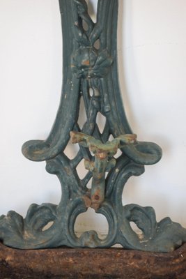 Ornate Victorian-Style Coat Rack in Cast Iron-AOI-1106835