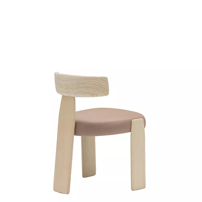 Oru Si2270 - Ash Chair With Integrated Cushion by Andreu World