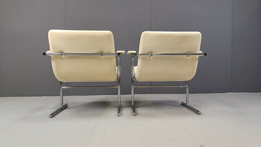 Oslo Lounge Chairs by Rudi Verelst for Novalux, 1970s, Set of 2