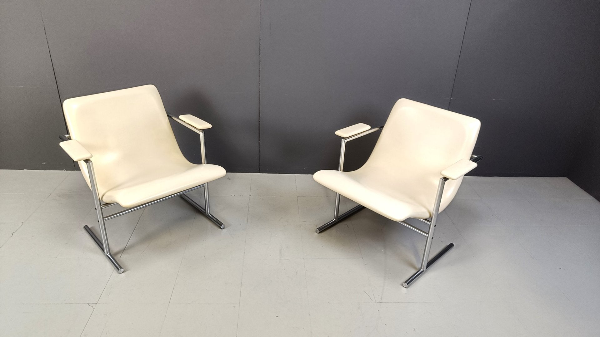 Oslo Lounge Chairs by Rudi Verelst for Novalux, 1970s, Set of 2