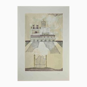 Ossi Czinner, Cathedral of Tarragona, Lithograph, 1970s-ZCI-2027306