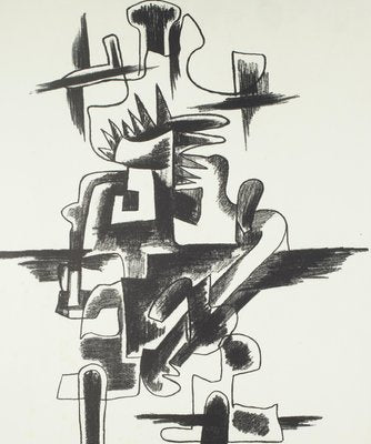 Ossip Zadkine, Le Merveilleux Radeau, Original Lithograph, 1966-ZCI-2025135