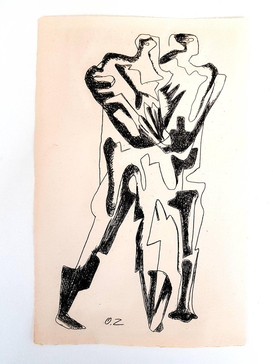 Ossip Zadkine - Ultimate Step - Original Etching 1966