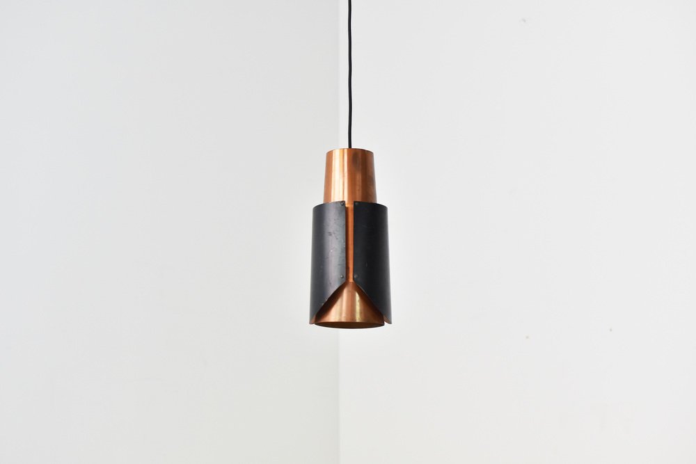 Østerport Pendant attributed to Bent Karlby for Lyfa, Denmark, 1960s