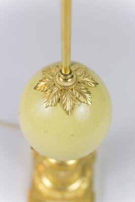 Ostrich Egg Table Lamp Attributed to Maison Charles, 1970s-CEJ-667520