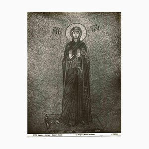 Osvaldo Böhm, The Virgin, Murano, Vintage B/W Photo, Early 20th Century-ZCI-985998