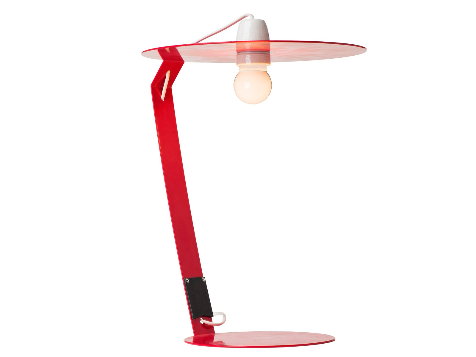 OT2 Lamp in Red by Marco Capeto for Officine Tamborrino