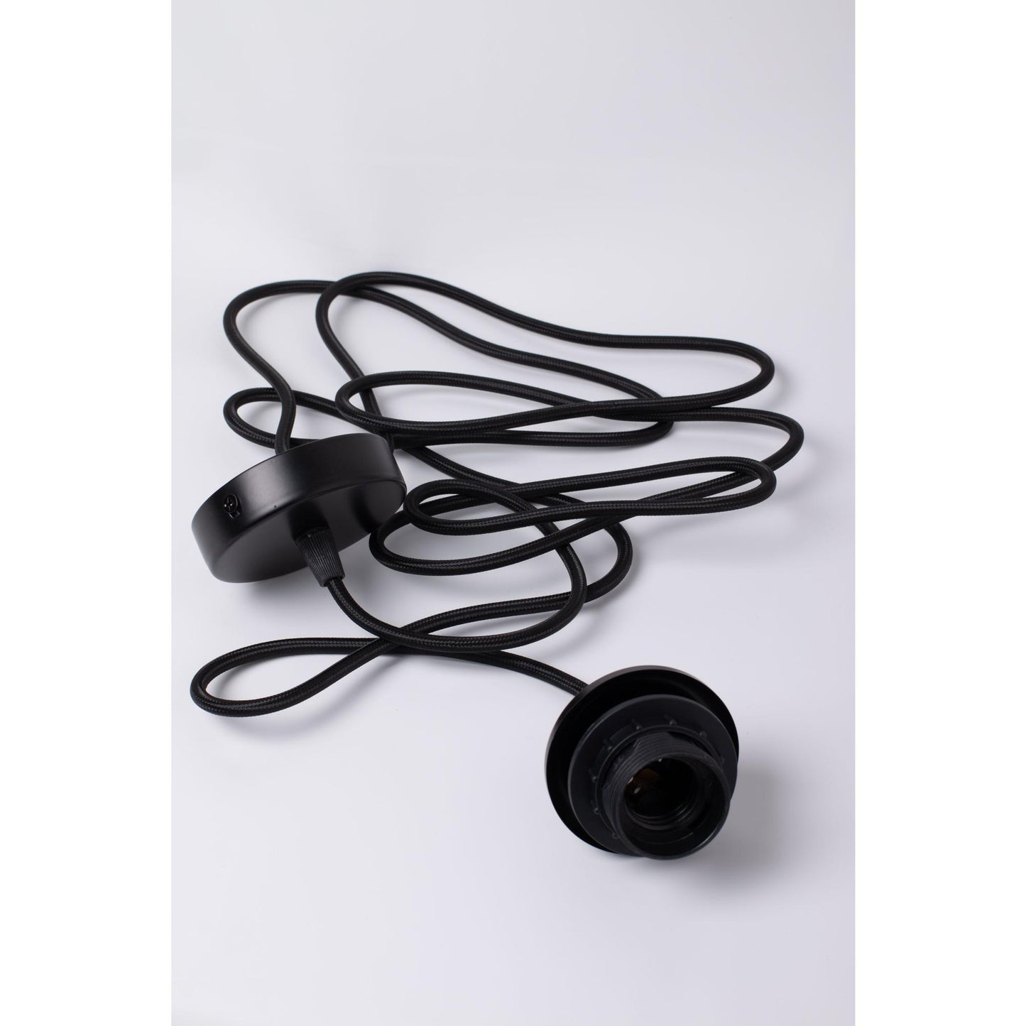 Edgeform E27 Cable Set for Pendant With Rosette 300 cm Black