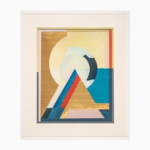 Otto Herbert Hajek, Pyramid, 1992, Color Offset Print on Thick Paper, Framed-GPP-1126477