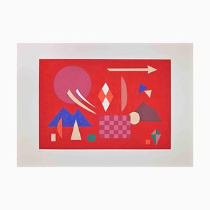 Otto Hofman, Red Composition, Screen Print, 1989-ZCI-1422474