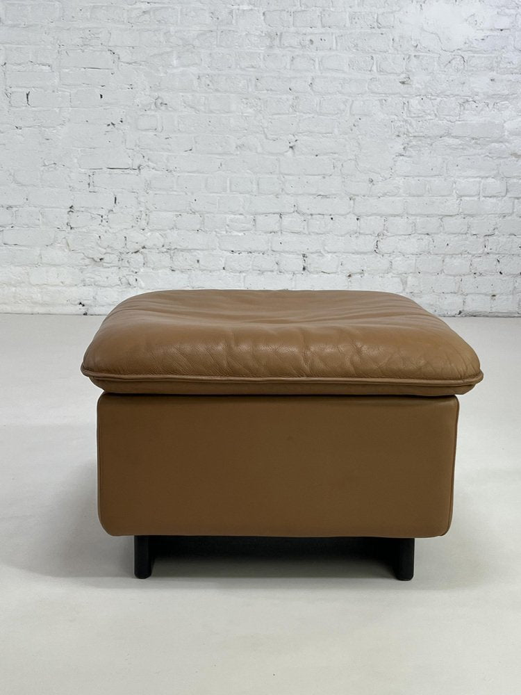 Ottoman in Leather from De Sede, 1980s