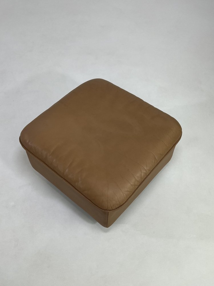 Ottoman in Leather from De Sede, 1980s