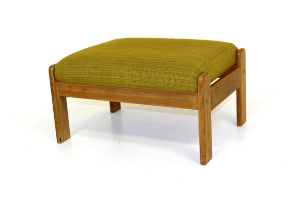 Ottoman in Oak, Sweden, 1960s-GEK-919515