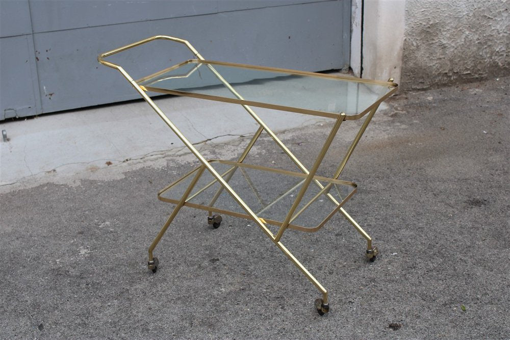 Ottone Italian Cart attributed to Cesare Lacca, 1950s