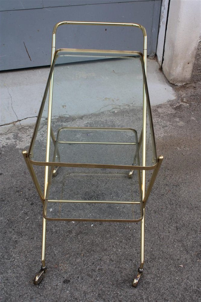 Ottone Italian Cart attributed to Cesare Lacca, 1950s