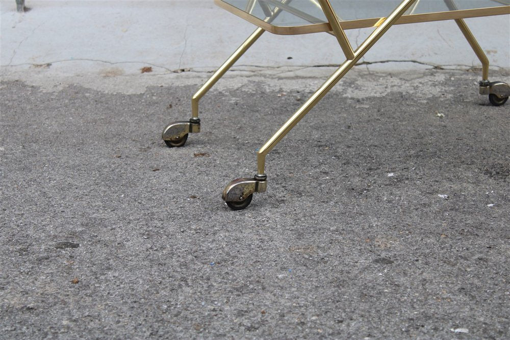 Ottone Italian Cart attributed to Cesare Lacca, 1950s