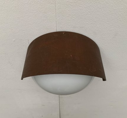 Outdoor Glass and Copper Wall Lamp from Boom-UAH-1098587