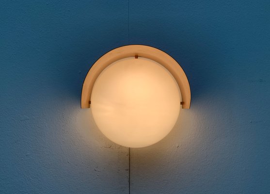 Outdoor Glass and Copper Wall Lamp from Boom-UAH-1098587