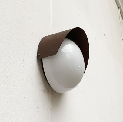 Outdoor Glass and Copper Wall Lamp from Boom-UAH-1098587