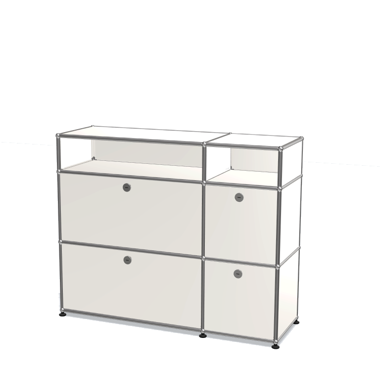 2x3 모듈 사이드보드 (4 도어) [W(750+350)XD350XH(350+350+175)]