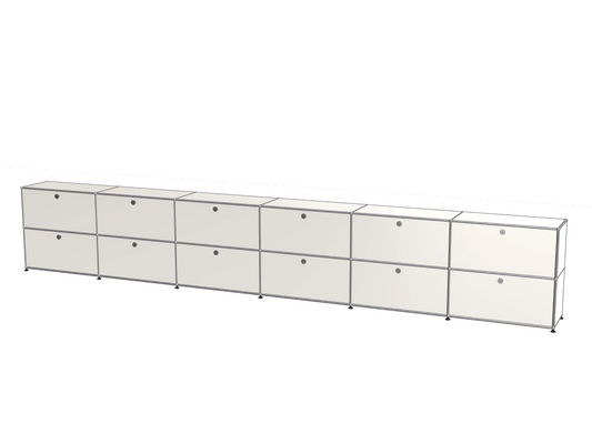 6x2 모듈 하이보드 (12 도어) [W(750+750+750+750+750+750)XD350XH(350+350)]