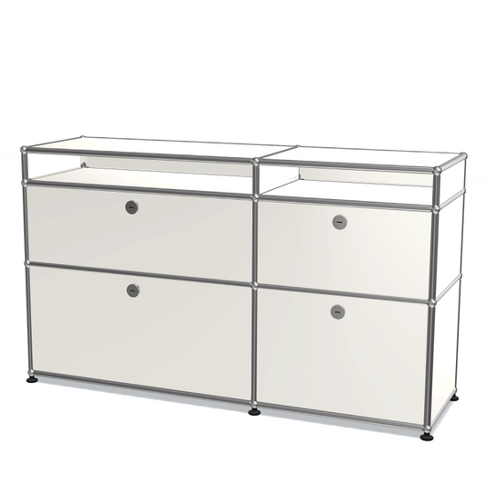 2x3 모듈 하이보드 (하단 4 도어) [W(750+500)XD350XH(350+250+100)]