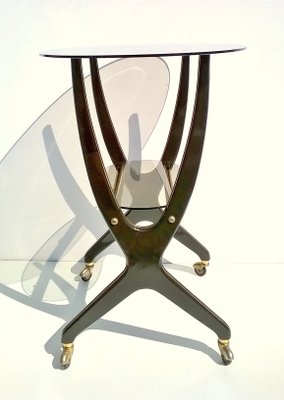 Oval Bar Cart by Cesare Lacca, 1950s-EI-417587