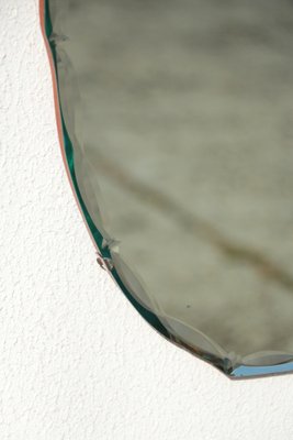 Oval Beveled Mirror, 1950s-YRI-1421515