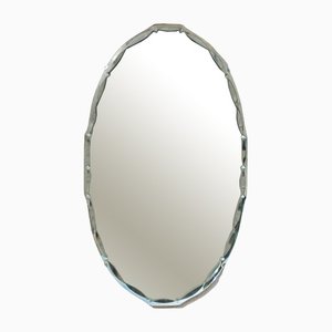 Oval Beveled Mirror, 1950s-YRI-1421515