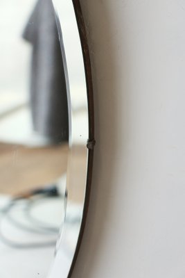 Oval Beveled Mirror, 1960s-YRI-1731709