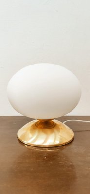 Oval Brass & Glass Lamp-QLH-1309283