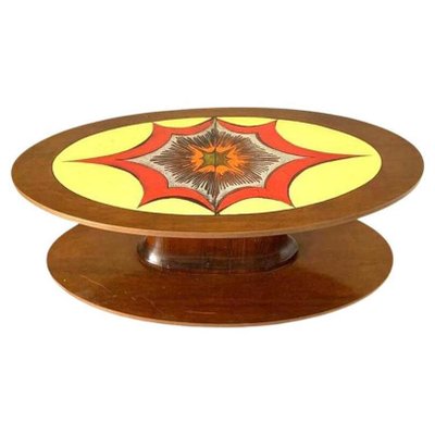 Oval Coffee Table, 1960s-TOI-1703192