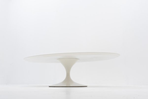 Oval Coffee Table by Eero Saarinen for Knoll International, 1970s-TJQ-1972685