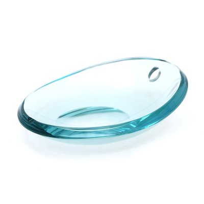 Oval Crystal Ashtray, 1960s-EZ-1075447