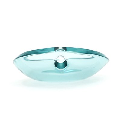 Oval Crystal Ashtray, 1960s-EZ-1075447