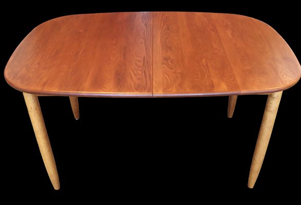 Oval Dining Table in Cherrywood from Haslev Møbelsnedkeri, 2015-BPJ-1417613