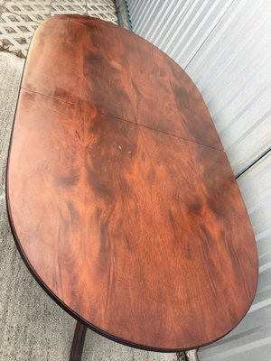 Oval Extendable Table, 1970s-WQQ-913690