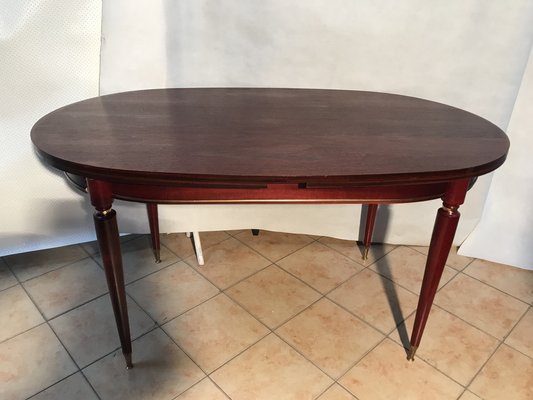 Oval Extendable Table, 1970s-WQQ-1757158